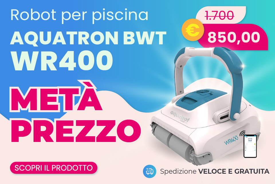 Promozione Robot piscina BWT WR400 in sconto