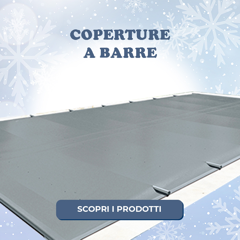 Coperture a barre per piscina