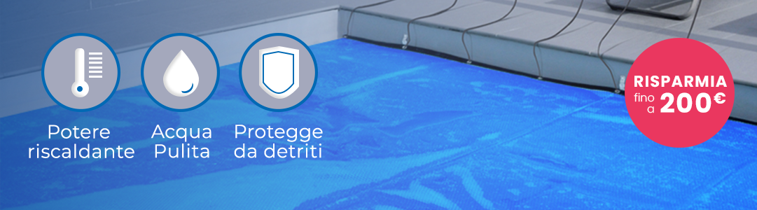 Coperture isotermiche per piscina in sconto