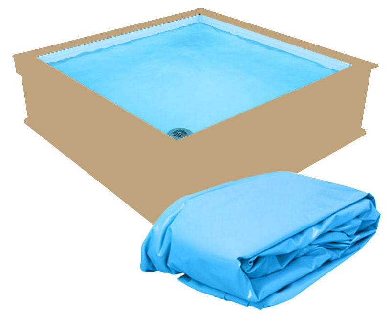 Liner di ricambio per piscine in legno BWT PISTOCHE e TROPIC JUNIOR