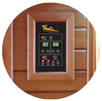 Pannello di controllo display Sauna Spectra