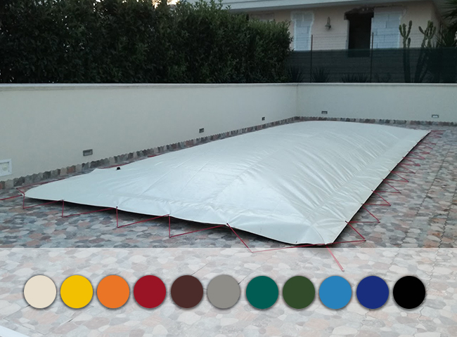 copertura AirCover per piscina