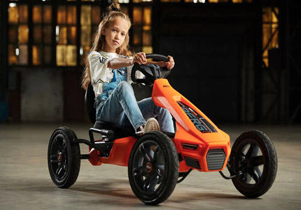 Go-Kart a pedali RALLY ORANGE by Berg Toys