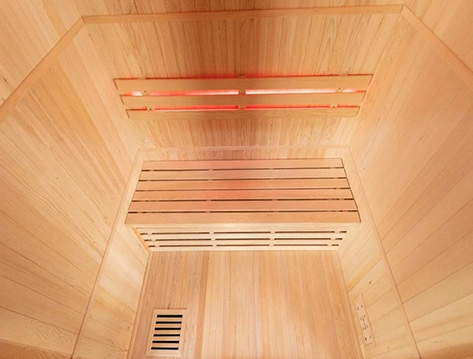 Sauna filandese Vesi cromoterapia