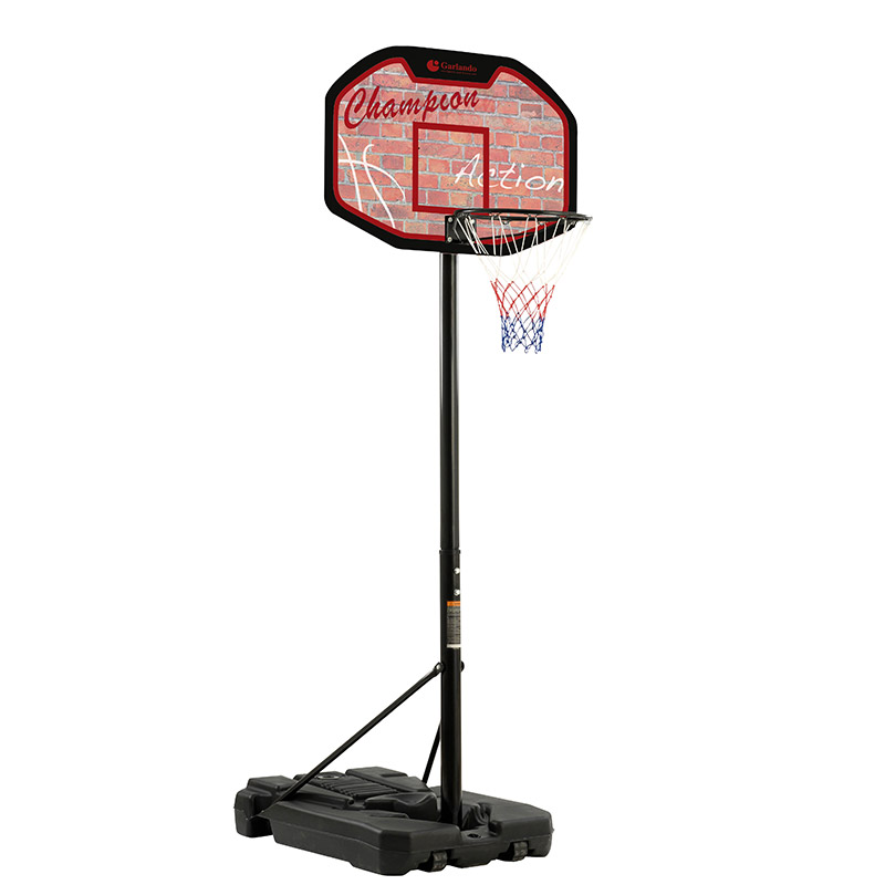Tabellone da basket SAN JOSE' ad altezza regolabile da 225 a 305 cm